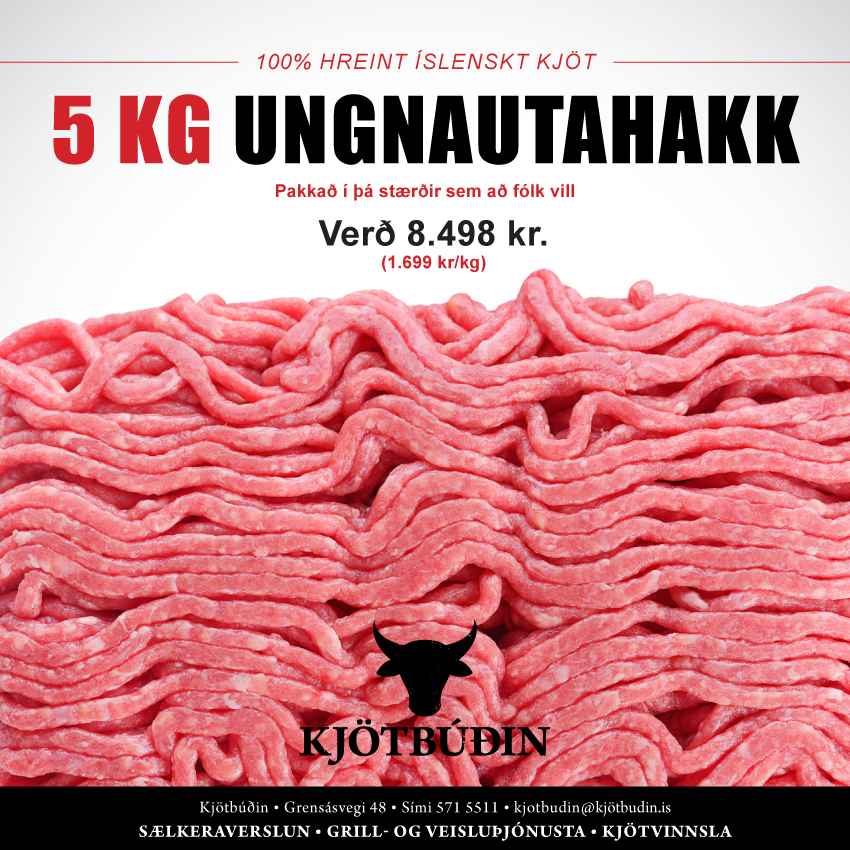 Kj&ouml;tb&uacute;&eth;in | S&eacute;rfr&aelig;&eth;ingar &iacute; nautakj&ouml;ti | Veislu&thorn;j&oacute;nusta | Grens&aacute;svegi 48