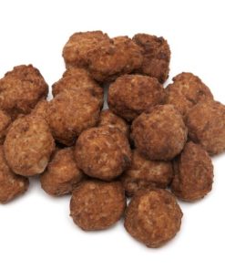 Sælkera hakkabollur eldaðar