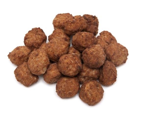 Sælkera hakkabollur eldaðar